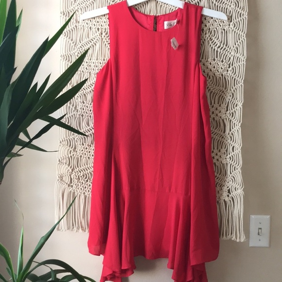 Eliza J size 6 l flared bottom mini dress - Picture 2 of 7